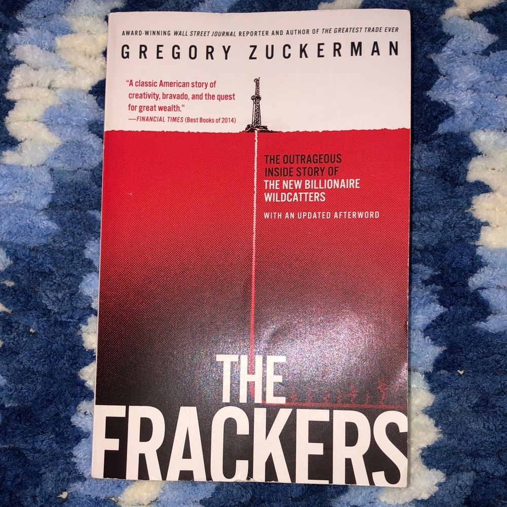 The Frackers Book by Gregory Zuckerman